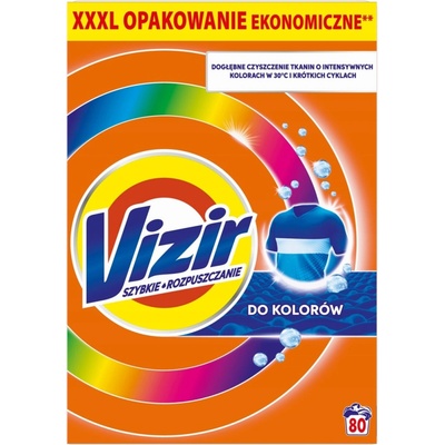 Vizir Color prášek na barevné prádlo 4,4 kg 80 PD