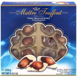 Maitre Truffout Белгийски шоколадови бонбони Морски дарове Preciozo 250 г