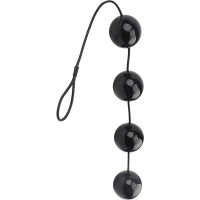 CHISA Anal and Vaginal Balls 65 x 6 cm Black
