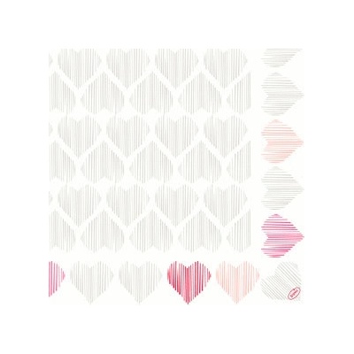 Duni Amour Dunisoft 40x40cm 60ks