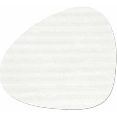 LIND Prestieranie Curve Corduroy čistá biela koža 37x44 cm