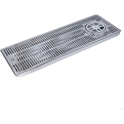 Nuova Ricambi S.r.l. Oplach konviček na mléko – zápustný 625x220x27 mm (pro výřez 600x220 mm)