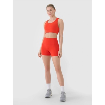4F Dámské elastické kraťasy RSS25TFSTF021 RED