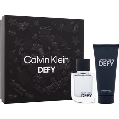 Calvin Klein Defy EDT 50 ml + sprchový gel 100 ml dárková sada
