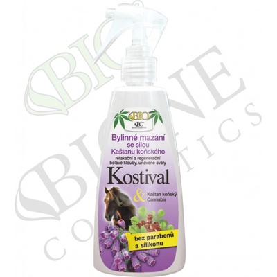 Bione Cosmetics Kostival & Kaštan koňské bylinné mazání 260 ml