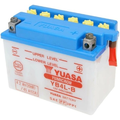 YUASA Yumicron 12V 4Ah right+ YB4L-B