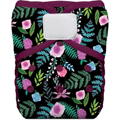 Thirsties Natural One Size Pocket Diaper Floribunda Na SZ