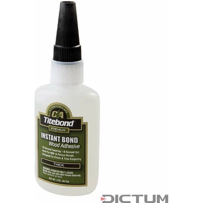 Titebond Instant Thick Rýchloschnúce lepidlo 59 ml 123-6221