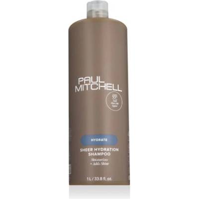 Paul Mitchell Hydrate Sheer Hydration Shampoo 1000 ml хидратиращ шампоан за нормална и суха коса унисекс