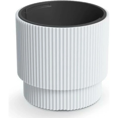 Prosperplast Květináč Milly 375 x 395 mm, kulatý bílá, 375x395