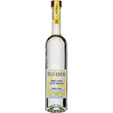 Belvedere Organic Lemon & Basil 40% 0,7 l (čistá fľaša)