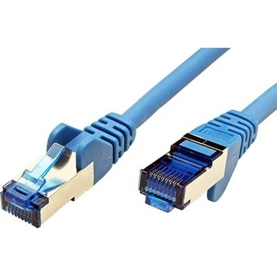 Goobay 21.92.0878 S/FTP, patch, kat. 6a, LSOH, 30m, modrý