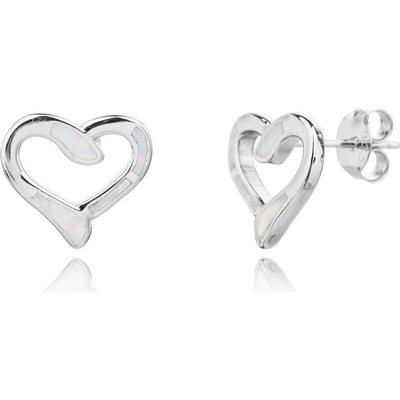 Jan Kos jewellery Stříbrné náušnice s opálem MHT-8153/SL00