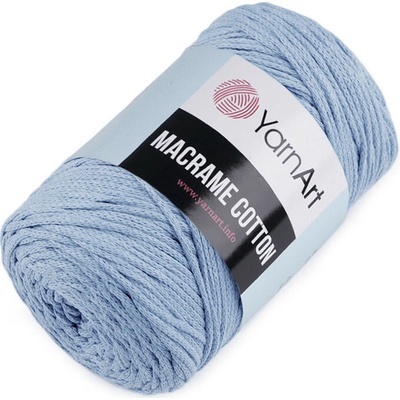 Stoklasa Pletací příze Macrame Cotton 250 g Balení: 1 ks, Varianta: 38 (760) modrá světlá 38 (760) modrá světlá