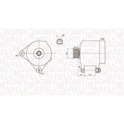 Generátor MAGNETI MARELLI 063731768010