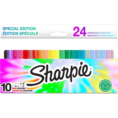 Sharpie Комплект перманентни маркери Sharpie, F, 24 цвята (31934-А)