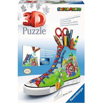 Ravensburger 3D Пъзел Ravensburger от 108 части - Обувка, Супер Марио (11267)