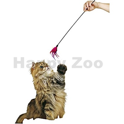 Karlie hračka Cat Dangler Feather 59 cm