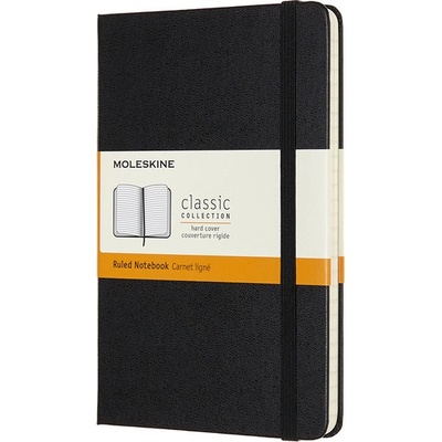 Moleskine Zápisník M tvrdé desky černý linkovaný B6 104 listů – Zboží Živě