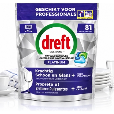 Dreft Platinum tablety do myčky Regular 81 ks – Hledejceny.cz
