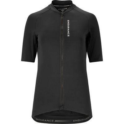 ENDURANCE Дамска фланелка с къс ръкав за колоездене ENDURANCE Women's Paxton Cycling/MTB S/S Jersey Cycling jersey - Black - размер 38 (EU) (156-2414-0113)