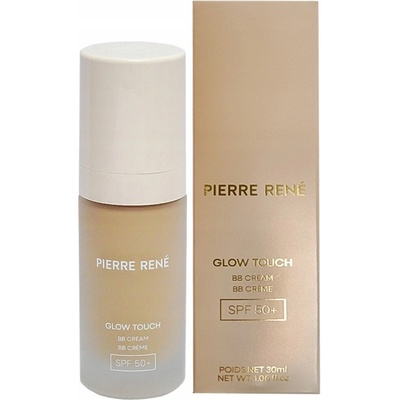 Pierre René Glow Touch rozjasňujúci BB krém SPF 50+ 02 Natural 30 ml