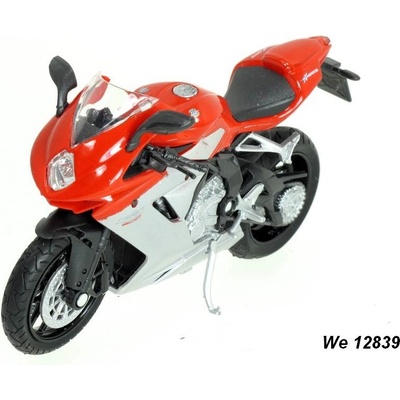 Welly MV AGUSTA F3 800 Červená 1:18