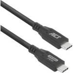 ACT Кабел USB-C - USB-C, 0.5 м / USB4, 20Gbps, 240W (EWENT-ACT-CAB-AC7420) - megamag