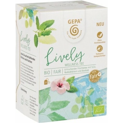 Gepa Živoucí čajová směs BIO VEGAN 34 g