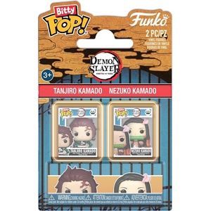 Funko Комплект мини фигури Funko Bitty POP! Animation: Demon Slayer - Tanjiro Kamado & Nezuko Kamado (114006)