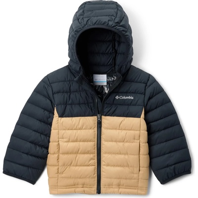 Детско синтетично яке Columbia Kid's Powder Lite II/2 Hooded Jacket Synthetic jacket - Brown - размер XS (703-4650-0412)