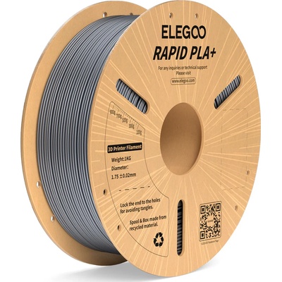 Elegoo Rapid PLA+ Silver - 1, 75 mm / 1000 g (50.203.0165)