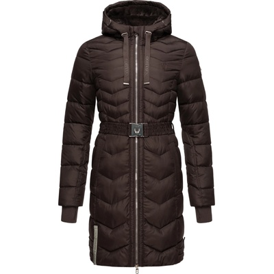 NAVAHOO Зимно палто 'Alpenveilchen' кафяво, размер M