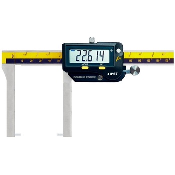 Microtech Дигитален шублер за измерване на външни канали Microtech WIRELESS MICRON FORCE SwissMet Point, IP67 - 300 мм, 0, 001 мм (141403145)