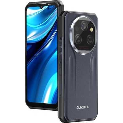 Смартфон Oukitel WP39 Pro 5G (зелен), поддържа 2 SIM карти, 6.6" (16.76cm) IPS дисплей, осемядрен Mediatek Dimensity 6300 2.4GHz, 12GB RAM, 512GB Flash памет (+microSD слот), 64 + 8 + 2 & 32 Mpix камери, Android