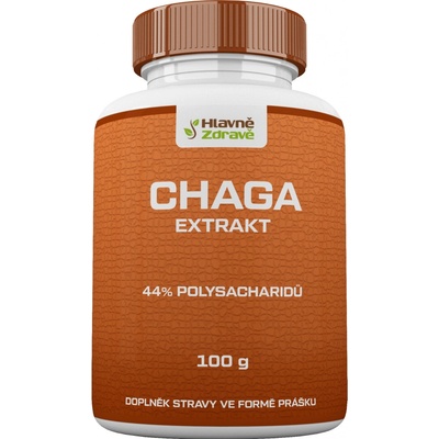 Hlavnězdravě Chaga extrakt 44% polysacharidů 50 g