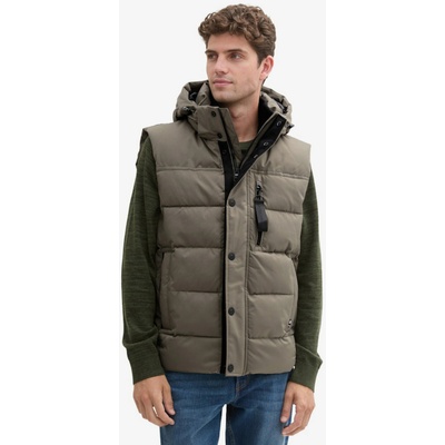 Tom Tailor Жилетка Tom Tailor | Zelen | МЪЖЕ | M