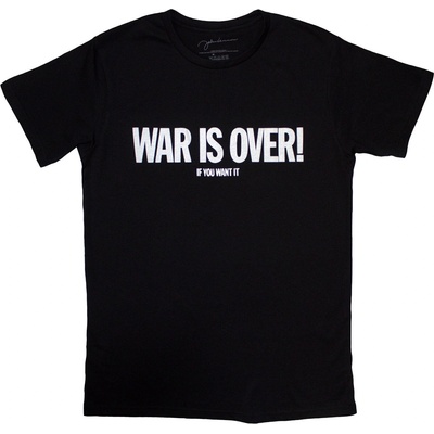 John Lennon War Is Over Black L Риза (<![CDATA[JLTS21MB03]]>)
