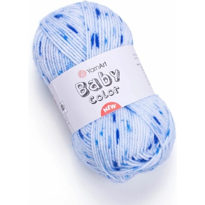 Yarn Art příze Baby Color 210 variace modré