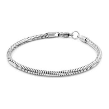 Šperky4U Ocelový náramek had LV9014