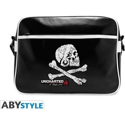 Uncharted 4 SKULL VINYL messengerbag ABYbag147