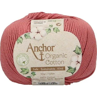 Anchor Organic Cotton 895 Starorůžová
