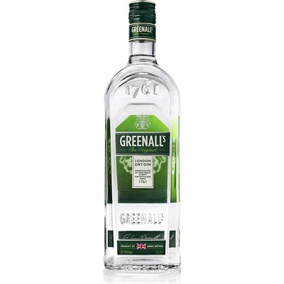 Greenall’s Original London Dry Gin 37,5% 1 l (holá láhev)