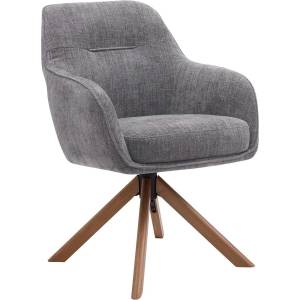 Unique Furniture Сиви тапицирани трапезни столове в комплект 2 бр. Avola - Unique Furniture (53250003)