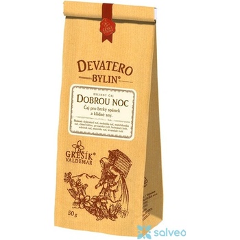 Grešík Dobrou noc Devatero bylin 50 g