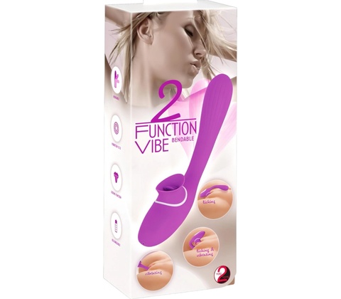 You2Toys 2 Function Bendable Licking Vibe
