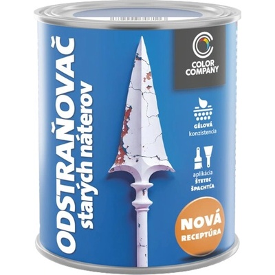 COLOR COMPANY - Odstraňovač starých náterov s vylepšenou účinnosťou 0,5 kg