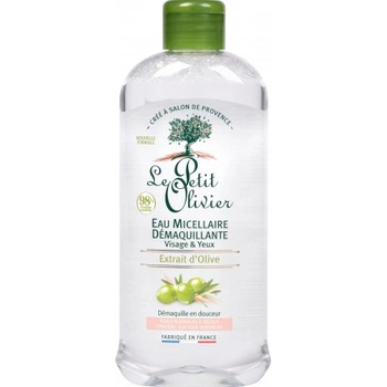 Le Petit Olivier čistiaca micelárna voda s olivovým olejom (Micellar Water Make-Up Removing) 400 ml