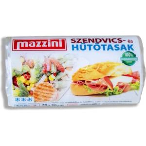 MAZZINI Торбички за охлаждане и обяд, 100 бр. , 20x30 см, 2 л, MAZZINI, прозрачни 105031 (105031)