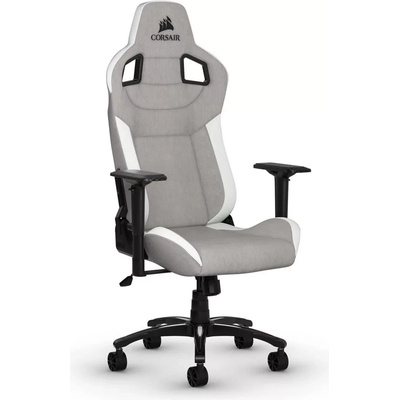 Corsair T3 RUSH - Fabric Grey/White (CHAIR-9010058-WW)